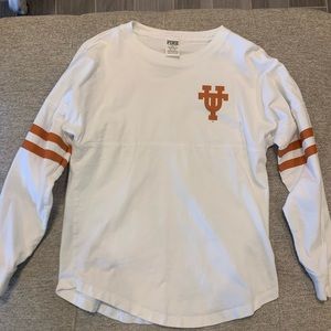 Beautiful Victoria Secret/PINK University of Texas Longhorn Shirt